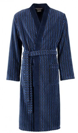 CAWÖ - Herren Bademantel Kimono 4851, blau - 11