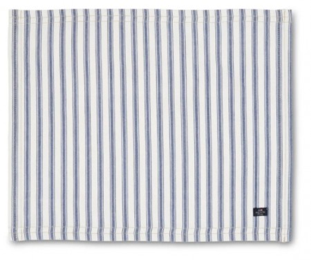 LEXINGTON - Icons Cotton Herringbone Striped bordbrikke